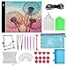 Produktbild INSANYJ DIY Diamond Painting Zubehör, 5D LED Lichtkasten Dimmable ultradün Light Pad Kit, LED Licht Pad Board mit DIY Diamant Painting Werkzeug Set,für Erwachsene oder Kinder