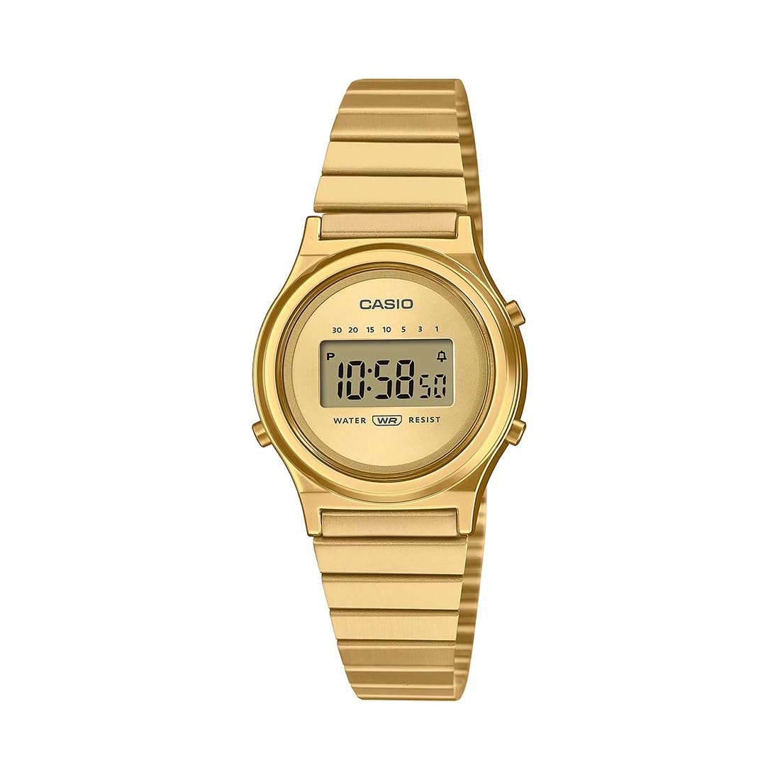 Casio Vintage LA700WEG-9ADF Gold Digital Dial Gold Stainless Steel Band A2233 (B0CX942LXT) Amazon Price History, Amazon Price Tracker