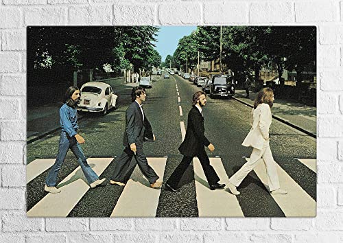 Impression des Beatles – The Beatles Abbey Road canva – Abbey Road canva – The Beatles canva – The Beatles Abbey Road… - Les Beatles, Paul McCartney, John Lennon, RIngo Starr, George Harrison Impression des Beatles - The Beatles Abbey Road canva - Abbey Road canva - The Beatles canva - The Beatles Abbey Road… – Image 4