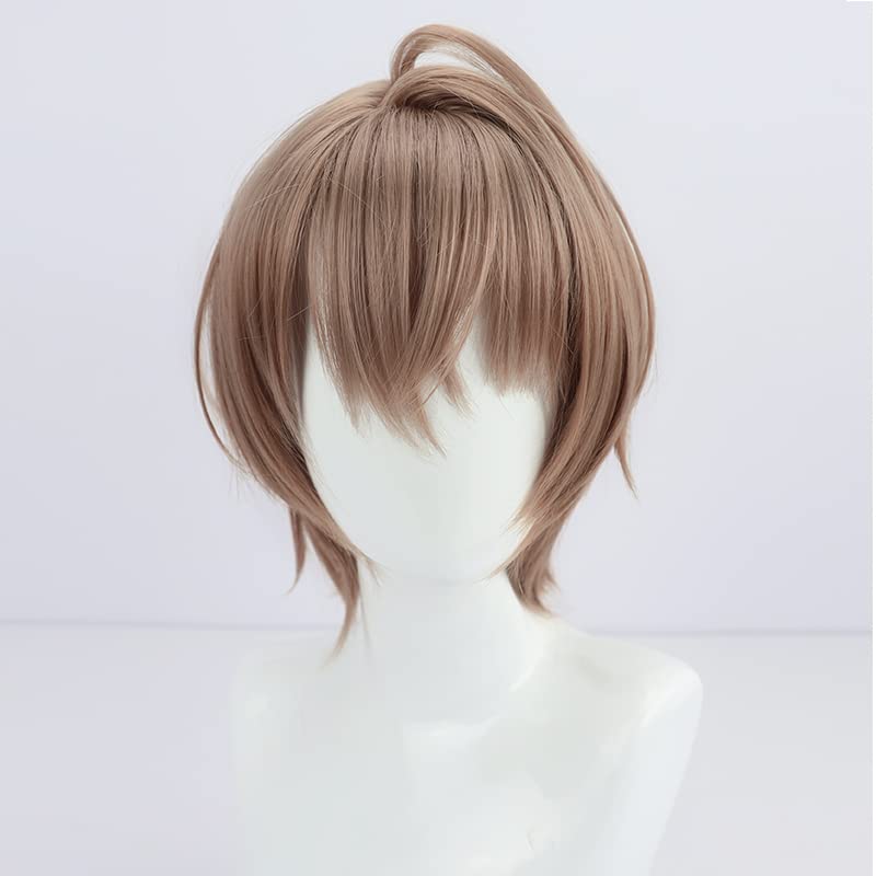 Amazon.co.jp: コスプレウィッグ 加賀美ハヤト ライトブラウン 耐熱 