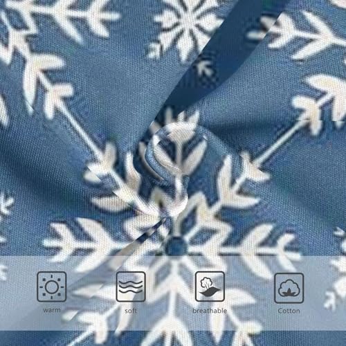 Girls' Moisture-Wicking Panties Toddler Cotton Underwear for Toddler Snowflakes in Sizes 2T,3T, 4T, 5T, 6Y and 8Y3