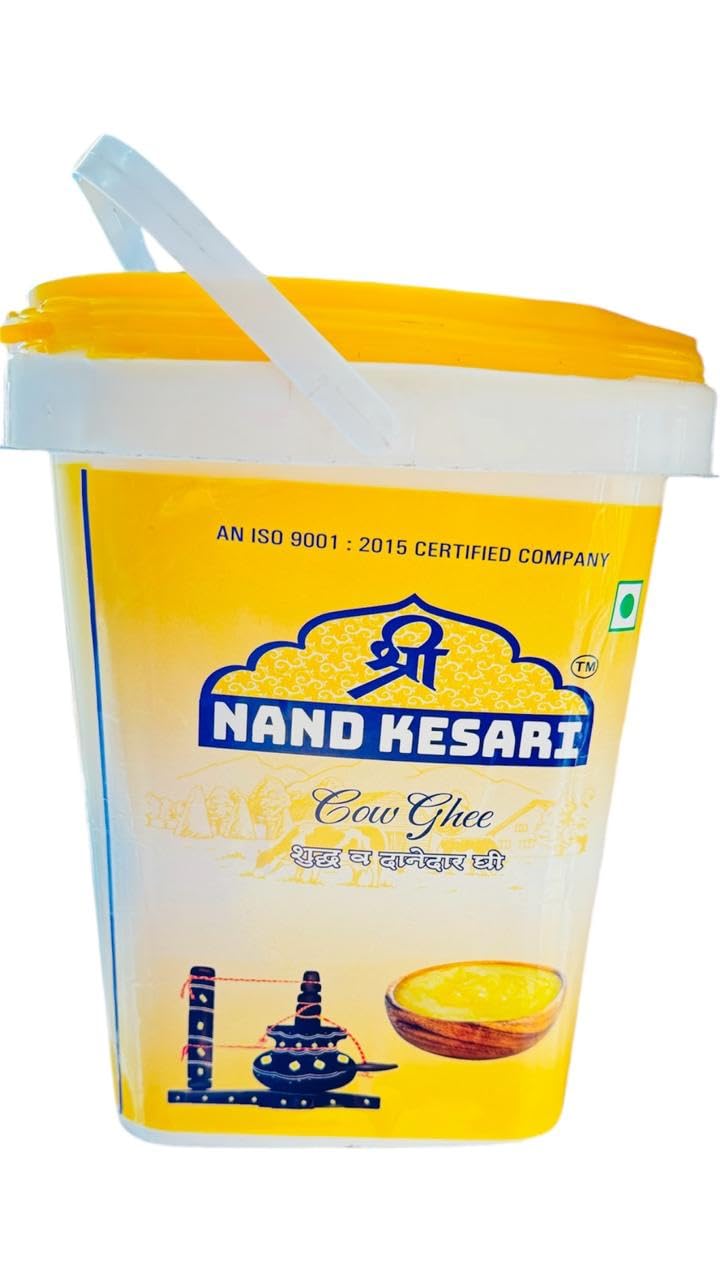 See full amazon price history chart for SHRI NAND KESHRI Cow Desi Ghee | Cow Ghee | 100% Natural & Pure | Untouched By Hand | Natural, Aromatic & Healthy 2LTR CAN (2LTR PACK) SHRI NAND KESHRI Cow Desi Ghee | Cow Ghee | 100% Natural & Pure | Untouched By Hand | Natural, Aromatic & Healthy 2LTR CAN (2LTR PACK) (B0DGMJP3Q6) Amazon Price History, Amazon Price Tracker