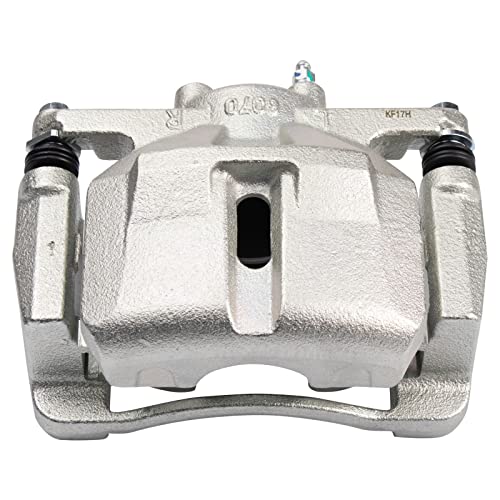 Image of TRQ Front Driver and Passenger Side Brake Caliper Set Caliper Brackets Hardware Compatible with 2013-2020 Mazda CX-5 2022 CX-5 2.5 S 2022 CX-5 2.5 S Carbon Edition