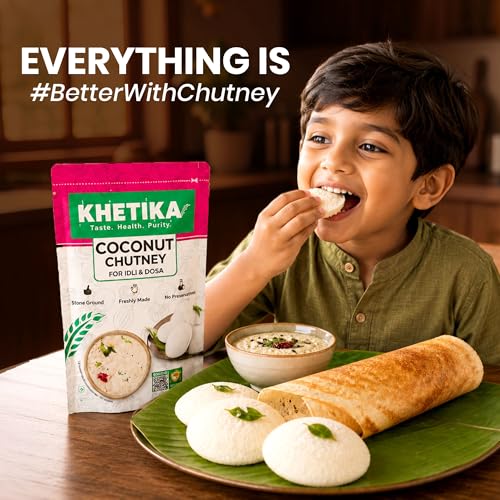 Image of Khetika Fresh Coconut Chutney 120gm