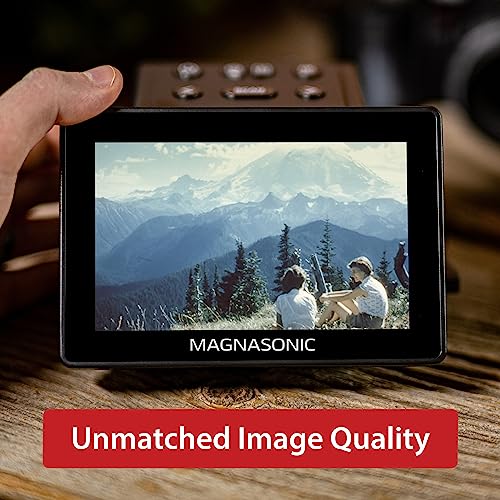 Magnasonic All-in-One 25MP Film Scanner with Large 5