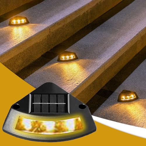 Lumières solaires pour escaliers 6500K blanc froid - 6