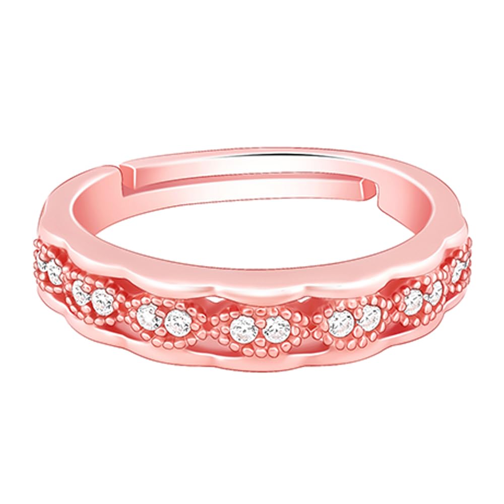 GIVA 925 Silver Rose Gold Resplendent Ring,Adjustable | Gifts for Women and Girls | With Certificate of Authenticity and 925 Stamp | 6 Months Warranty (B0CZ926N6T) Amazon Price History, Amazon Price Tracker