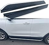 【Fácil De Viajar】: El vehículo está equipado con este tipo de faldones laterales. También es conveniente para usted viajar. Simplemente pise el pedal para ingresar fácilmente al vehículo. Este escalón lateral del automóvil le ofrece una experiencia cómoda y cómoda al entrar y salir del automóvil.