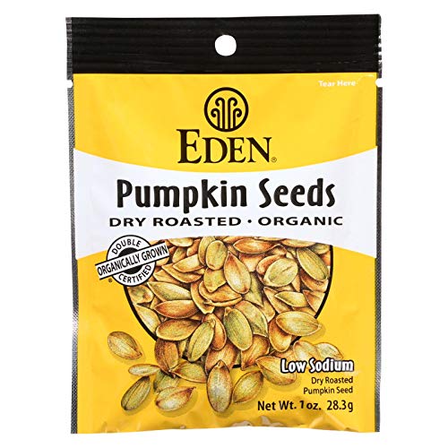 Eden Foods Organic Dry Roasted and Roasted Spicy Pumpkin Seeds, 1 Ounce - 12 per case.12 image 2