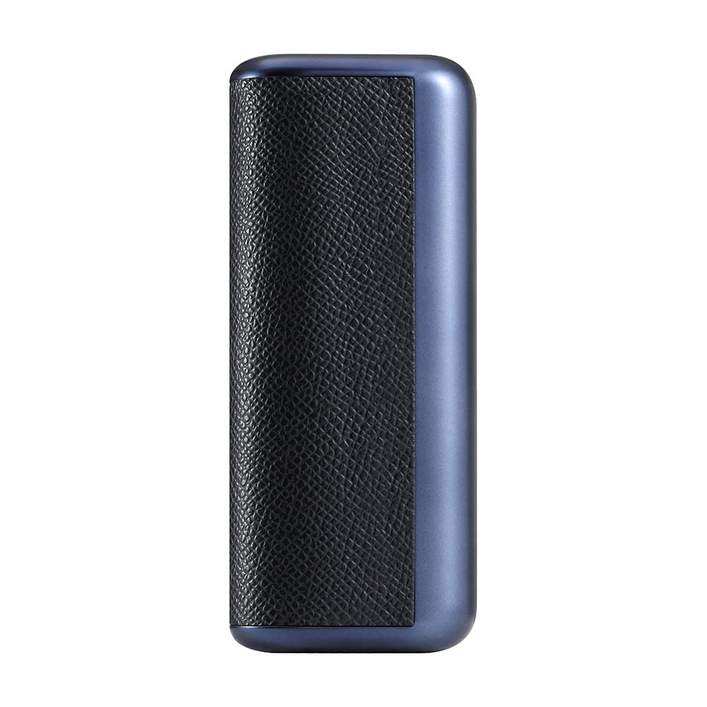 Case for IQO ILUMA PRIME Case Accessory Starter Set Leather Case Protective Cap Cigarette Box (Black)