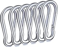 8cm (3.15in) Silver 6 Pack