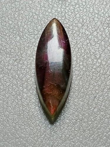 Cabochon labradorite violette marquise 36x12mm pour création bague - 4