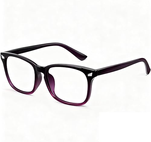 Gafas de luz azul para mujeres y hombres 99% de bloqueo de luz azul Gafas de computadora Juegos Lector de pantalla de teléfono de TV Marco