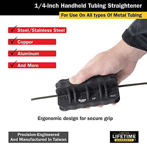 Image of Titan 85522 1 /4-Inch Handheld Tubing Straightener