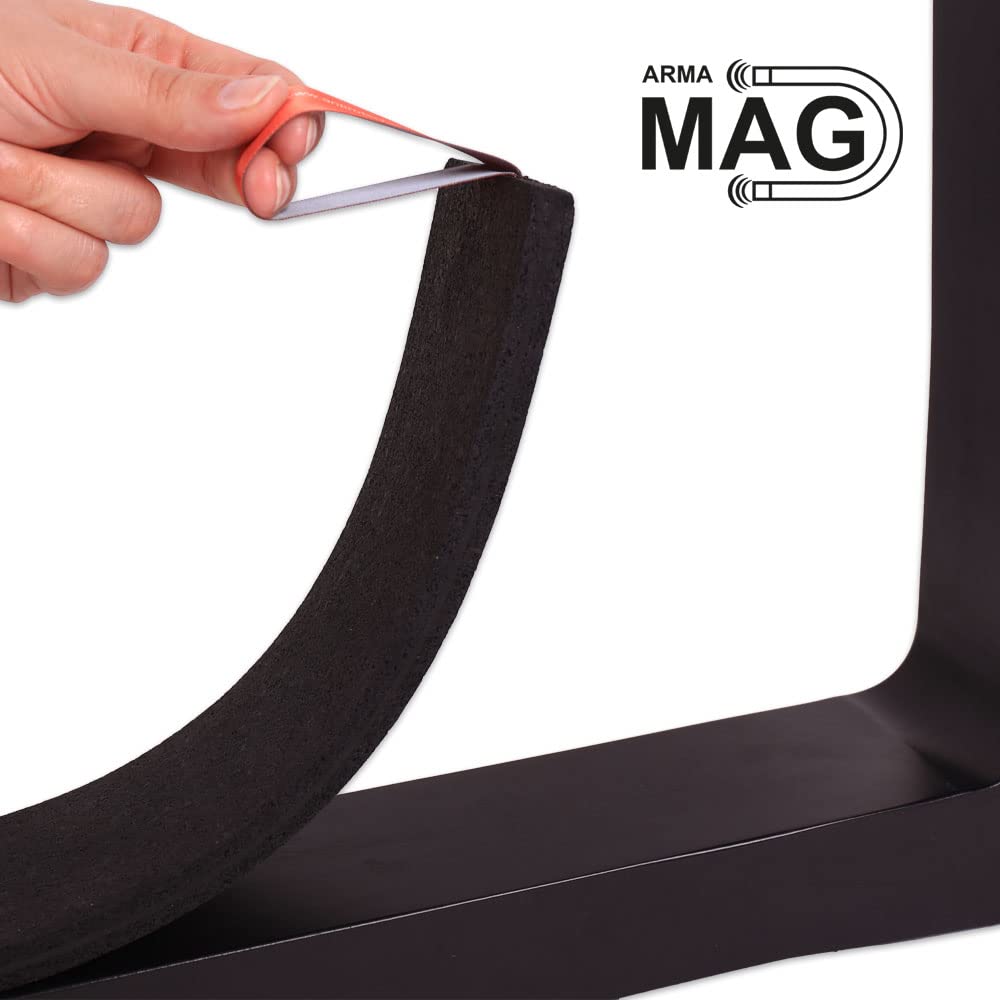 WiCo® ARMA MAG HD, magnetische Antirutschauflage für Gabelstaplerzinken und schwere Lasten (2 STK.) / 11 mm dick, 95x1150 mm (BxL) / auch für Hubwagen und andere Flurförderzeuge geeignet