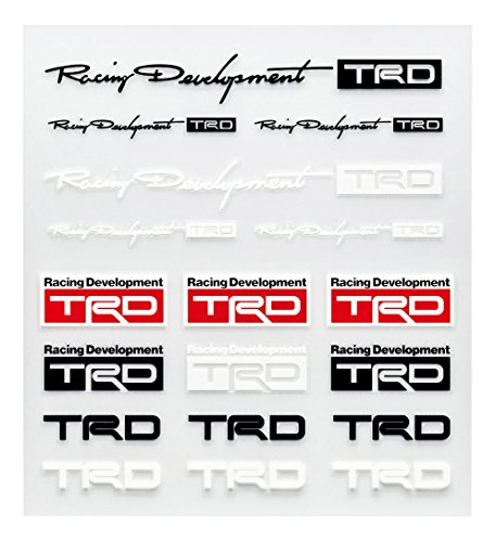 Amazon.co.jp: TRD/TOYOTA TRD ミニステッカーセット 品番