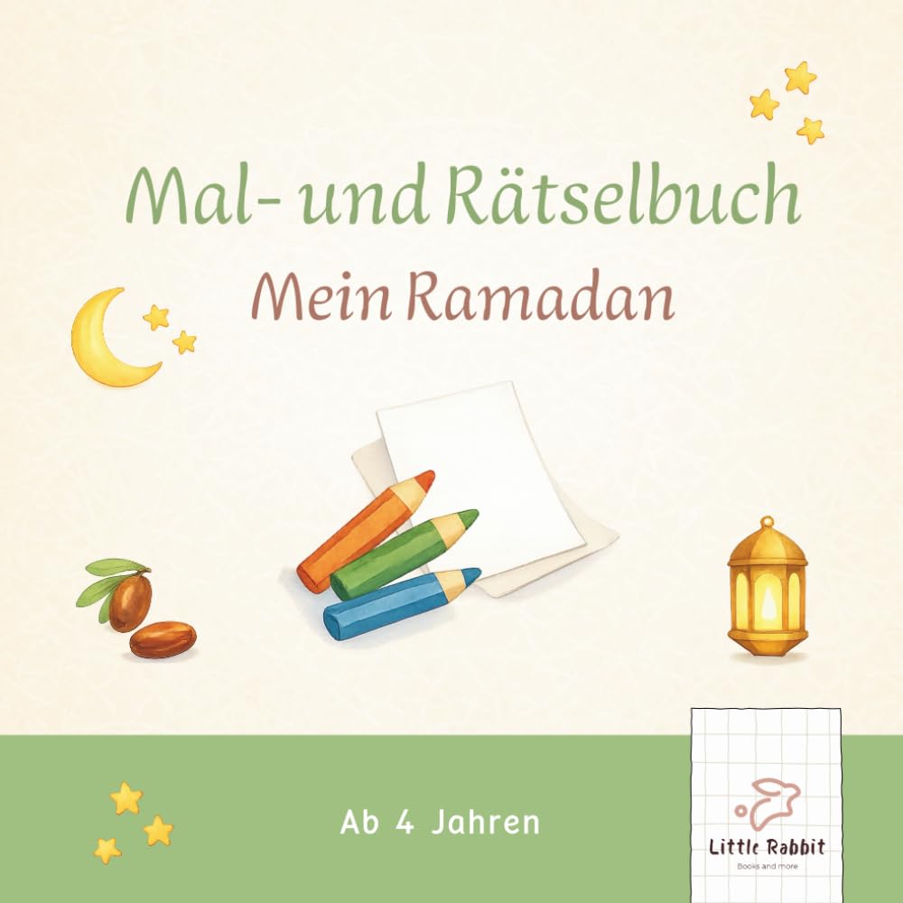 Mal- und Rätselbuch - Mein Ramadan