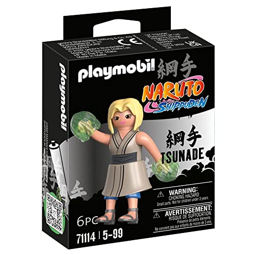 PLAYMOBIL Naruto Shippuden 71114 Tsunade mit Zwei Chakrabälle, kreativer...