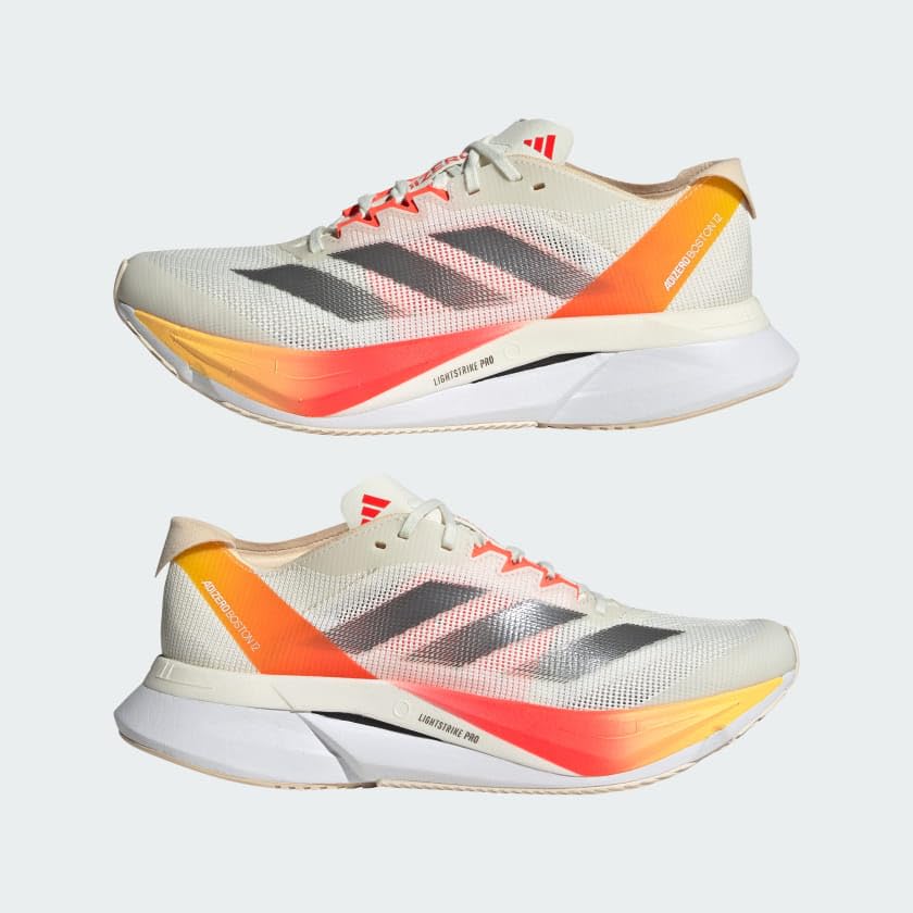 Image of adidas Womens Adizero Boston 12 Running Sneakers Shoes - Blue