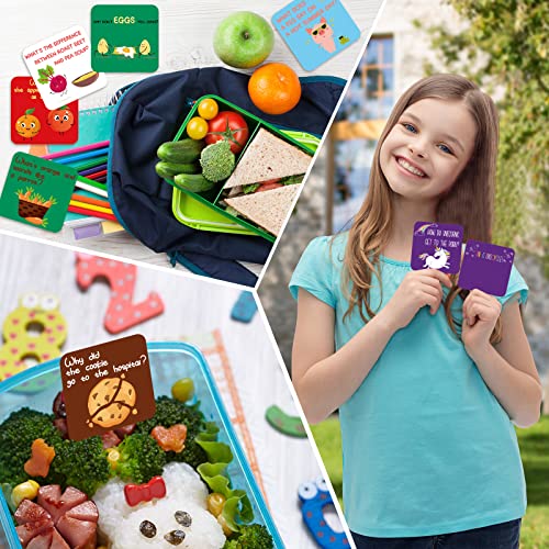 Image of Pajean 80 Joke Cards for Lunchbox Kids Cute Lunchbox Notes Inspirational and Motivational Positive Affirmations Puns Cards for Teacher Kids Student Picnics Party Mini Notes Postcards (Classic Style)