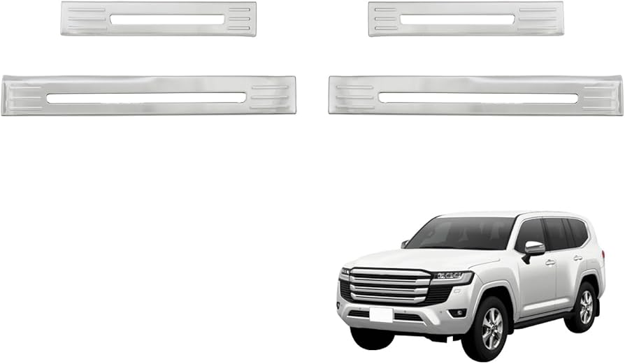 ランクル300 スカッフプレート Amazon | ランドクルーザー 300系 用 スカッフプレート サイド