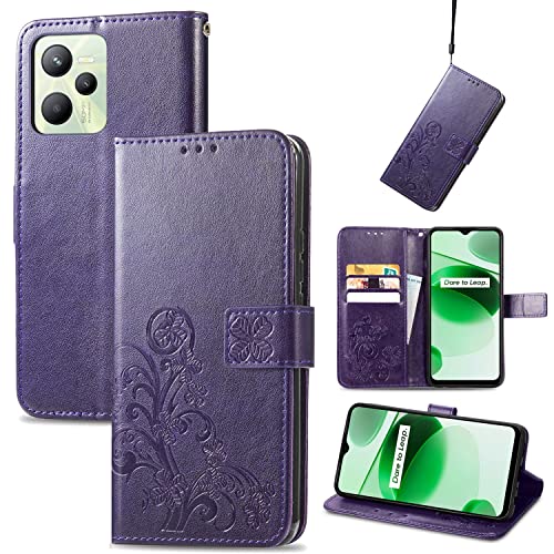 Housse Realme C35 violette idéale pour vos sorties et déplacements