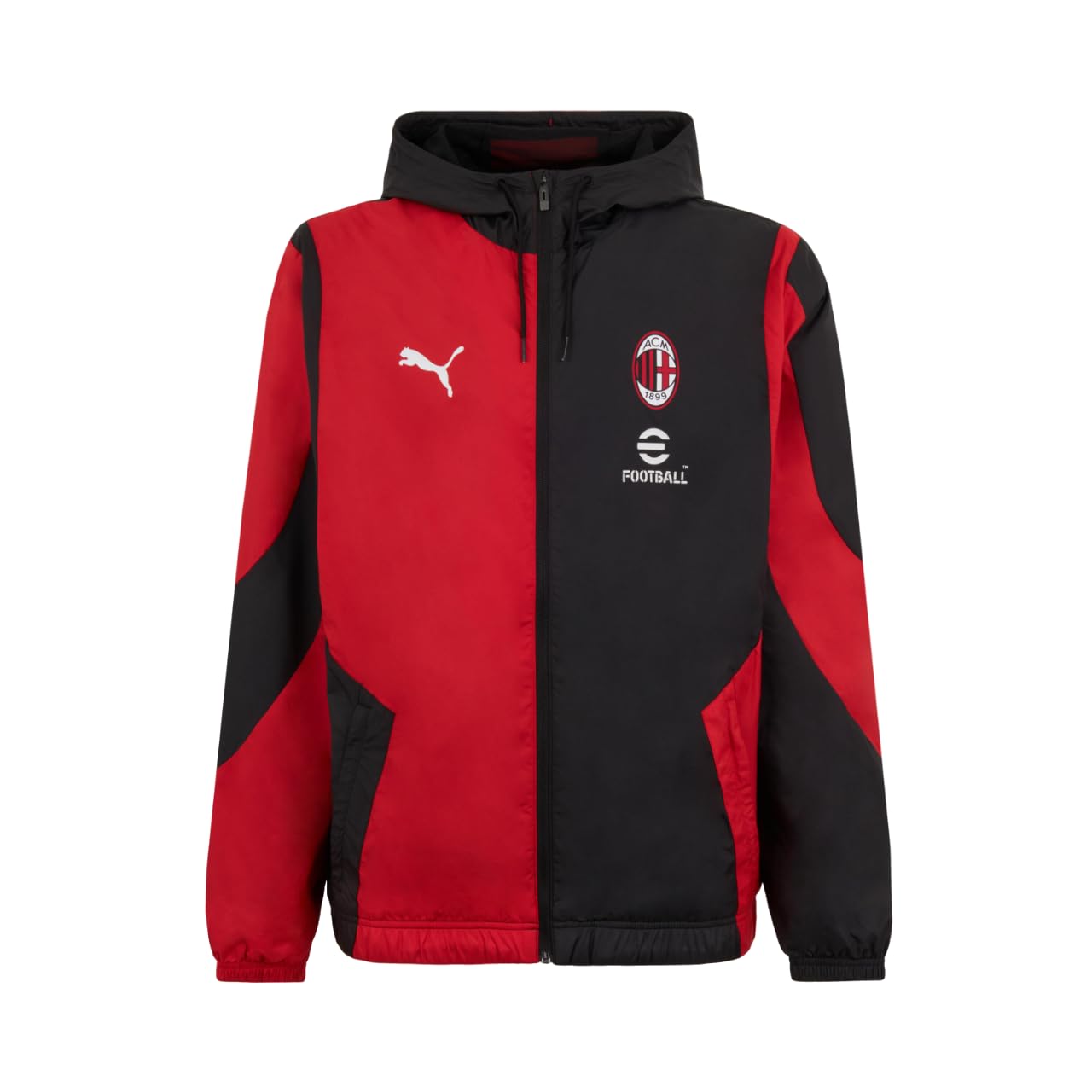 PUMA Unisex Jacke mit Reißverschluss und Kapuze Jacke