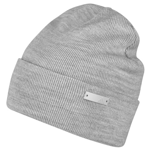 Bonnet Adidas Tonal de 58 cm en maille grise pour vos sorties urbaines en hiver