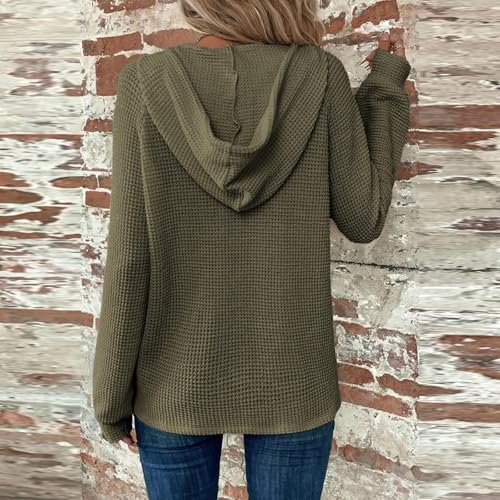 Fall-Sweatshirt-for-Women-with-Button-Design-Casual-Long-Sleeve-Hoodies-for-Women-2024-Trendy-Waffle-Knit-Hoodies