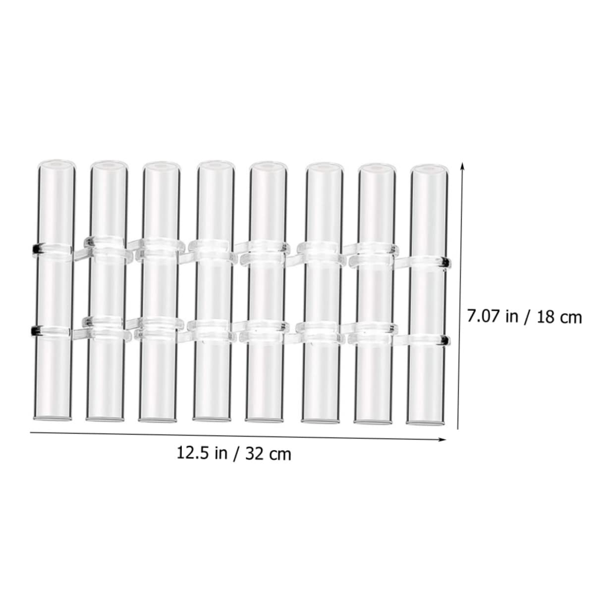 ULTECHNOVO Tubes De Propagation Verre Transparent Jardinière Suspendue pour Petites Plantes Vase à Essai pour Bureau Intérieur
