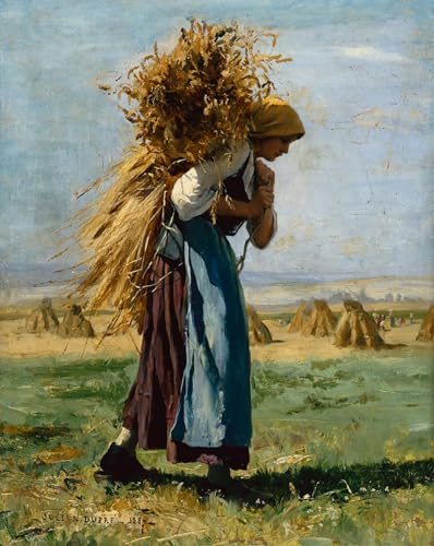 Lienzo de Julien Dupré de 60x90cm para solucionar paredes vacías en el dormitorio