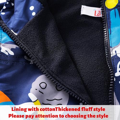 Image of LZH Toddler Boys Girls Raincoat Waterproof Hooded Rain Jacket Pants Suit