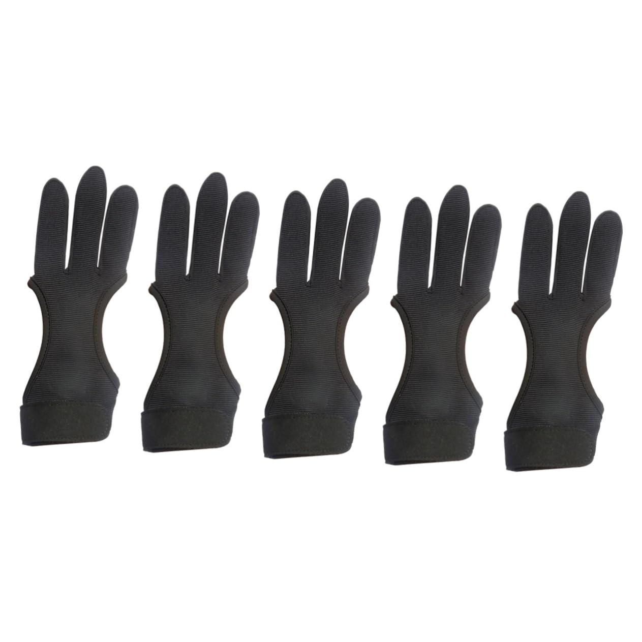 BESPORTBLE 5pcs Professional Archery Glove Wear-Resistant Finger Guard Archery Accessory