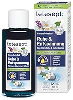 tetesept Ruhe & Entspannung Bad - 1 x 125 ml - Gesundheitsbad mit 5 ätherischen Ölen für innere Ruhe und mehr Balance – kosmetischer Badezusatz mit Hautpflege Formel