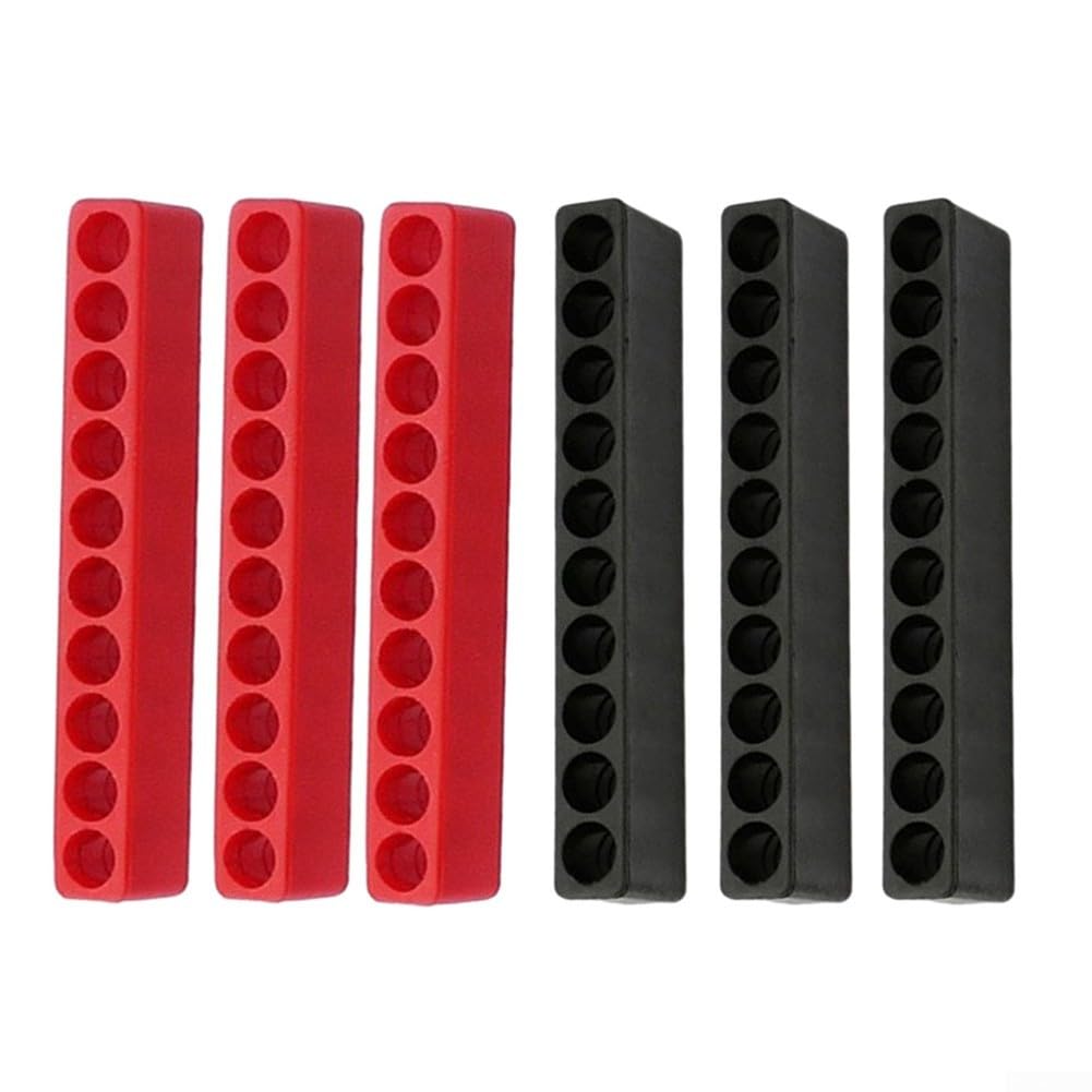 Porta Punte Cacciavite 1/4" - 15 Pezzi, Plastica, Organizza Utensili