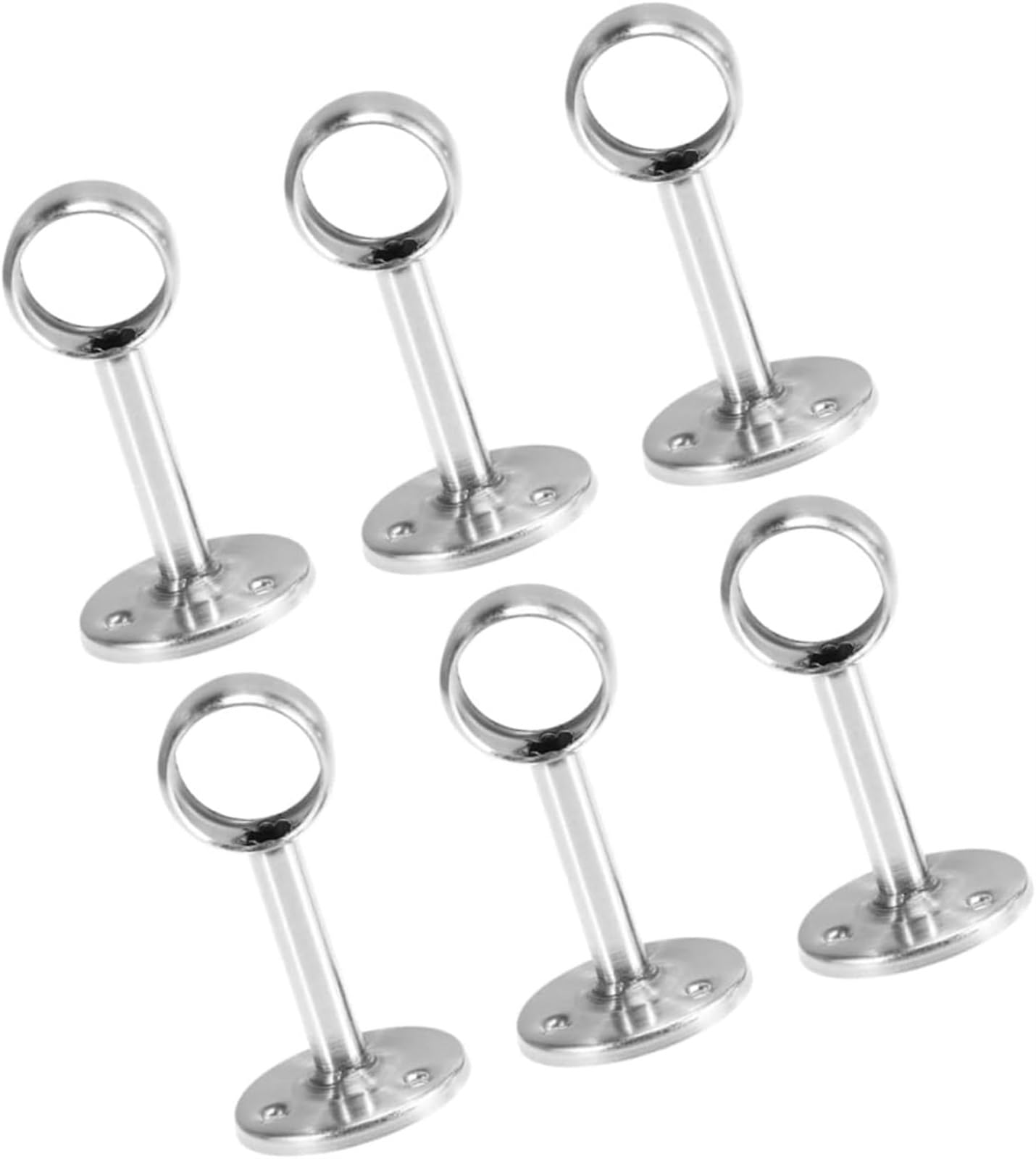 Supports de rideaux, supports de rideaux, 12 pièces, support de tringle de plafond, support de barre de placard, support central de tringle de placard, supports de tringle de plafond, supports de trin