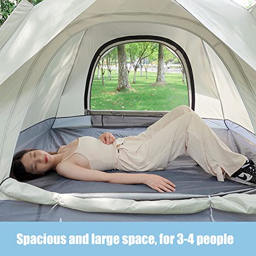 Carpa impermeable para camping 4 personas HUHJYUGE miniatura 3