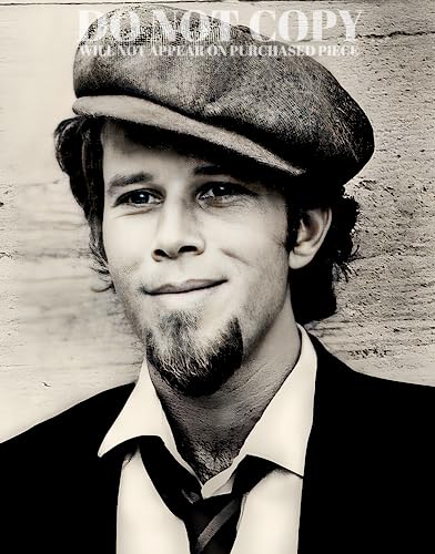 Foto de Tom Waits de 11 x 14 pulgadas, retrato artístico original impreso de los años 70