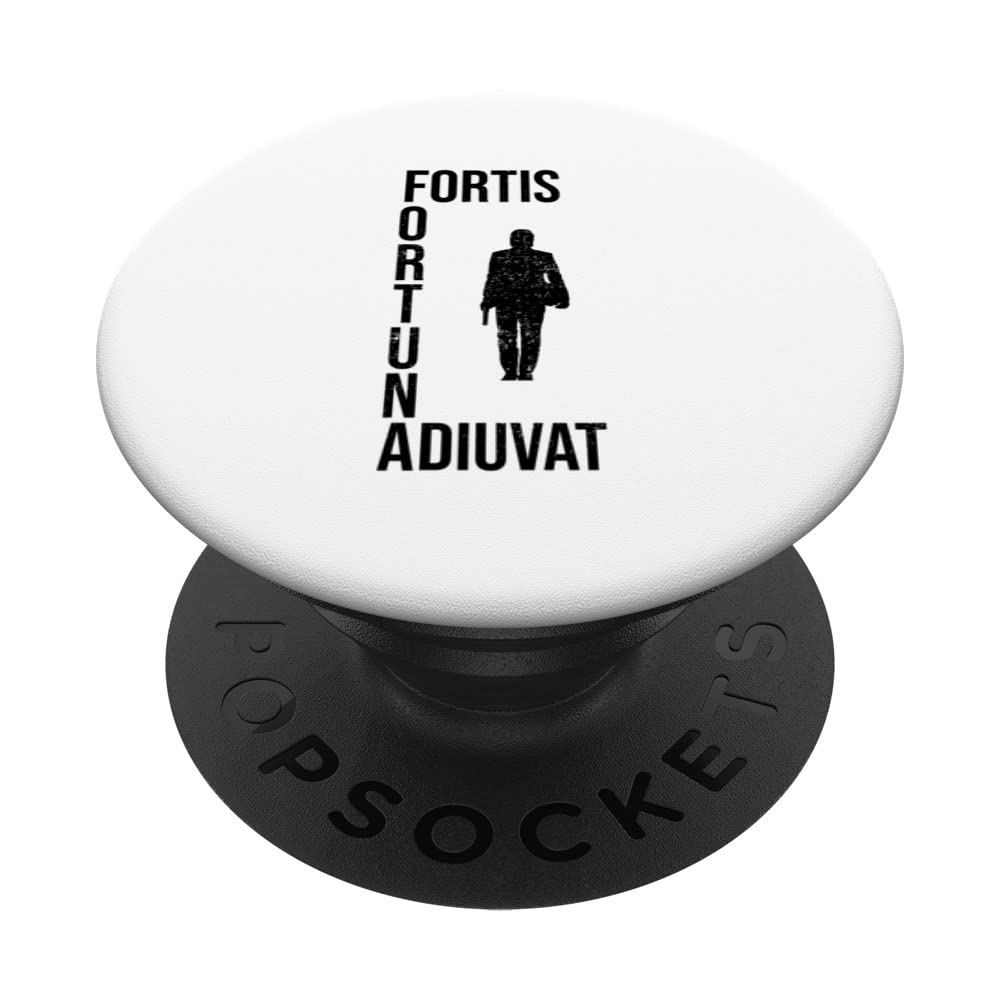 Fortis Fortuna Adiuvat Funny Costume PopSockets Swappable PopGrip
