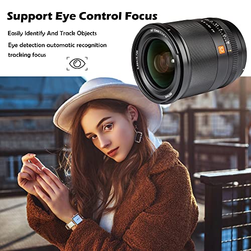 Viltrox 13Mm F1.4 F/1.4 Sony E Mount Lens, Ultra Wide Angle Aps-C Af Prime Lens For Sony E-Mount Mirrorless Cameras Zv-E10 A600 A6600 A6100 A6000 A7 #TOP5