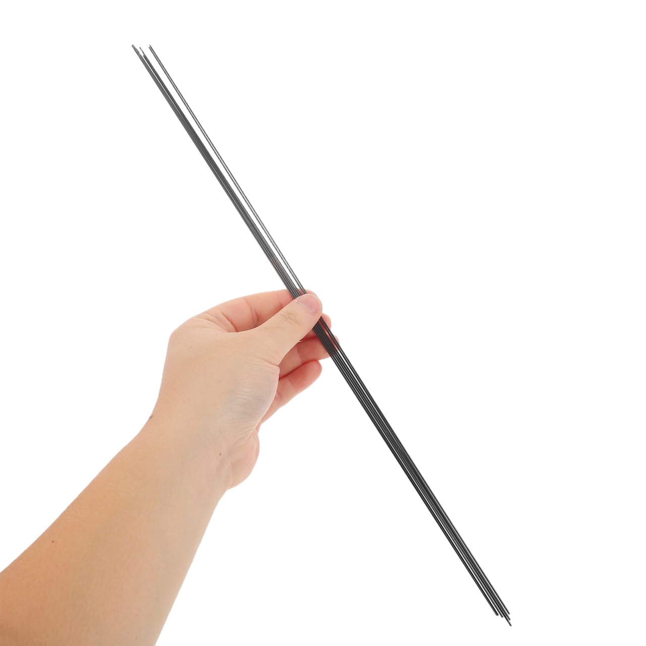 Ipetboom 30 Stück Kohlefaserstäbe 15.75In Leichtgewichtige Steife Rundstäbe Für Rc Modellauto Zubehör Modellflugzeug Reparatur Und Erweiterung Spielzeugteile