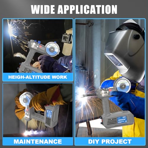 Azzuno MIG-100F Handheld Mig Welder 110V thumb #6