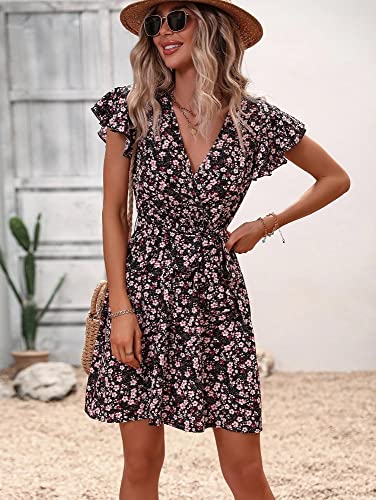 Image of Leriya Fashion Women Fit & Flare Rayon LF-WD1110 Standard Length Dress
