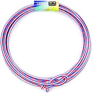 Just Jump It Lil Lariat Junior Lasso - Pre-Tied 20' Red, White,