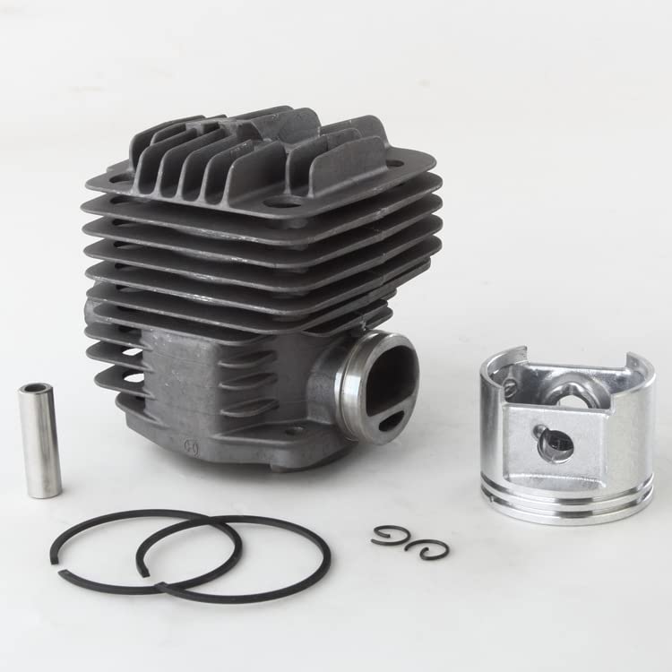 GAJUSTFarmertec Made 49mm Cylinder Piston Rings for Stihl TS400 Concrete Saw With Decom. Port # 4223 020 1200