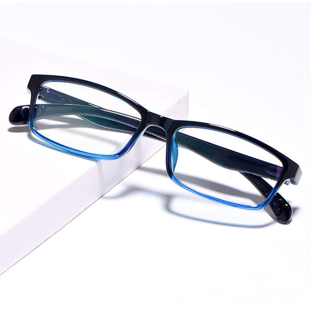 Occhiali Anti Luce Blu Occhiali Anti affaticamento degli Occhi Occhiali da Lettura Occhiali da Vista con Montatura Leggera for Uomo e Donna (Color : Black, Size : +3.5d)