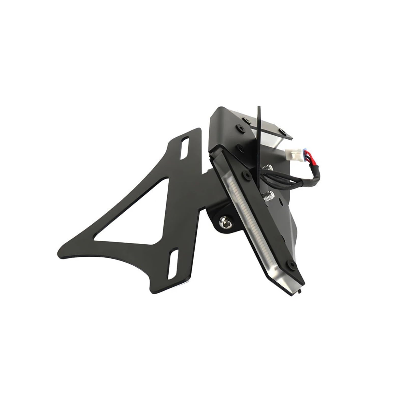Soporte de Placa de matrícula de Montaje Central para Motocicleta Piezas de para Moto para Panigale V4 V4S 2018-2024 Portamatrículas para Giro para señal portamatrículas Integrado