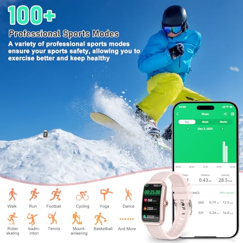 Image of Fitness Tracker with 24 /7 Heart Rate, Blood Oxygen, Sleep Tracker, Activity Tracker with Step Tracker for Women Men