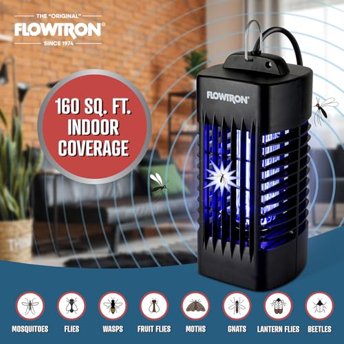 Exterminador de insectos eléctrico Flowtron de 1000V para interiores 8