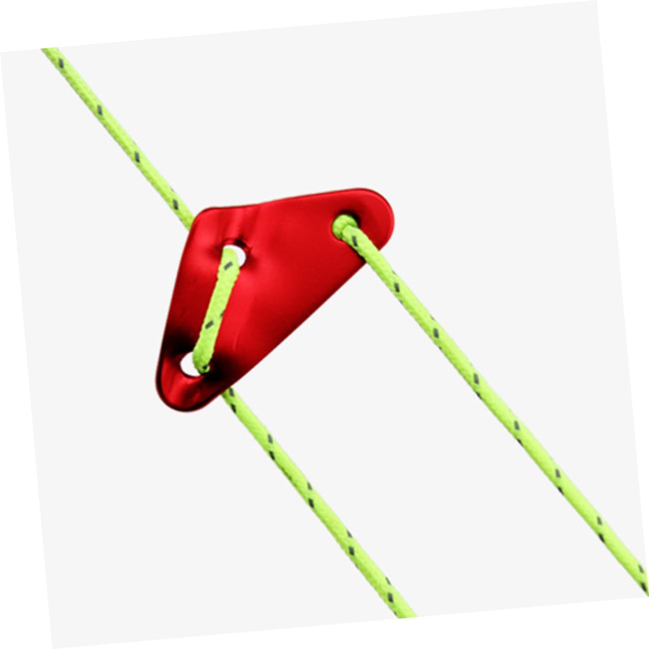 12pcs Red Aluminum Alloy Camping Tent Rope Buckles Windproof Rope Adjusters Anti-Rust Cord Fasteners for Hiking Backpacking and Outdoor Use